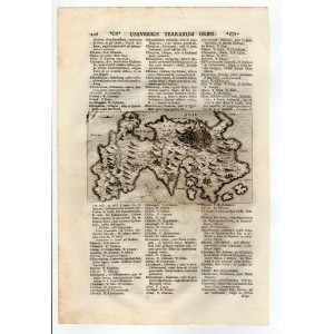 Χίος Χάρτης Χαλκογραφία LASOR A VAREA 1713